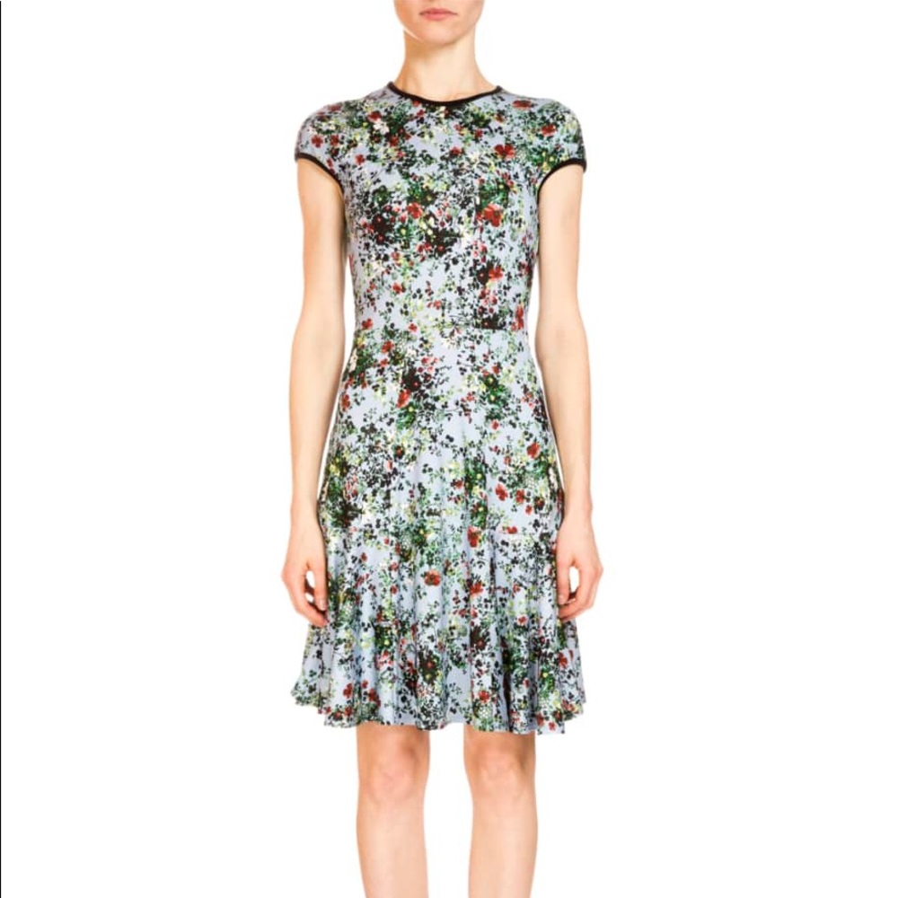 Erdem Daina floral dress Size 8 Pristine Condition 100% authentic